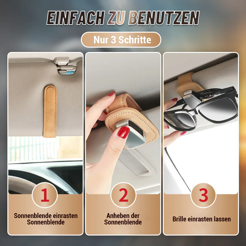 Auto Visier Sonnenbrille Befestigung Clip👓